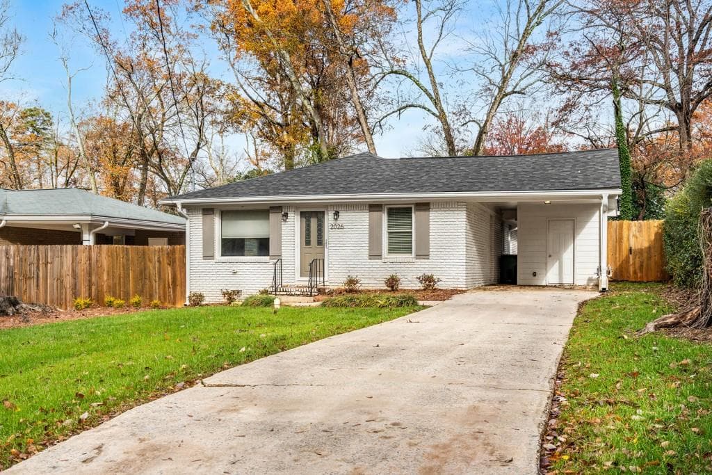 3 bedroom, 1 bathroom single family residence sold at 2026 Swazey Drive, Decatur, GA 30032