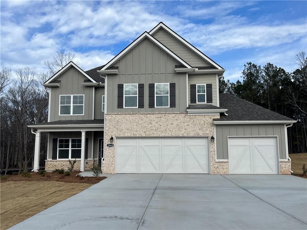 4 bedroom, 3 bathroom single family residence sold at 830 Porches Way, Dacula, GA 30019