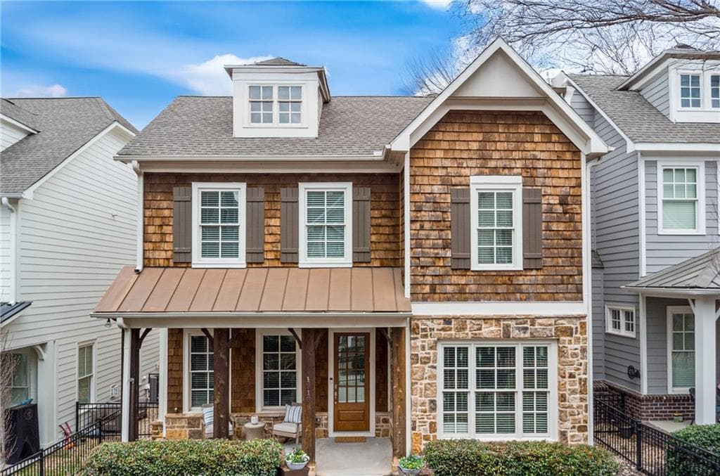 4 bedroom, 4 bathroom single family residence sold at 1918 Coal Place, Atlanta, GA 30318