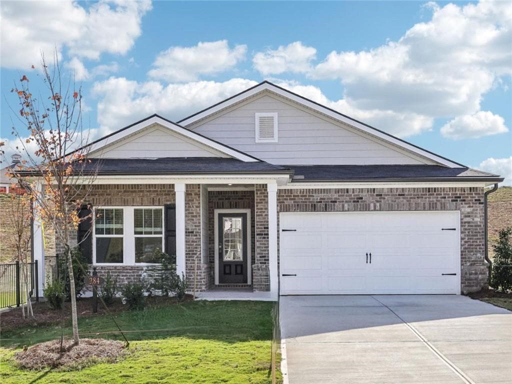 3 bedroom, 3 bathroom single family residence sold at 238 Sope Creek Circle, Pendergrass, GA 30567