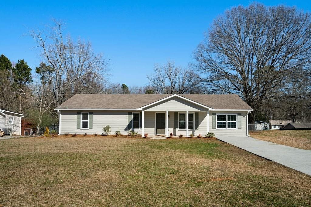 4 bedroom, 3 bathroom single family residence sold at 3185 Delhi Drive, Powder Springs, GA 30127