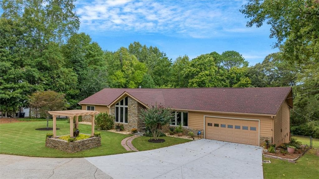 4 bedroom, 3 bathroom, 2,468 sq ft single family residence sold at 12040 Old Mountain Park Road, Roswell, GA 30075