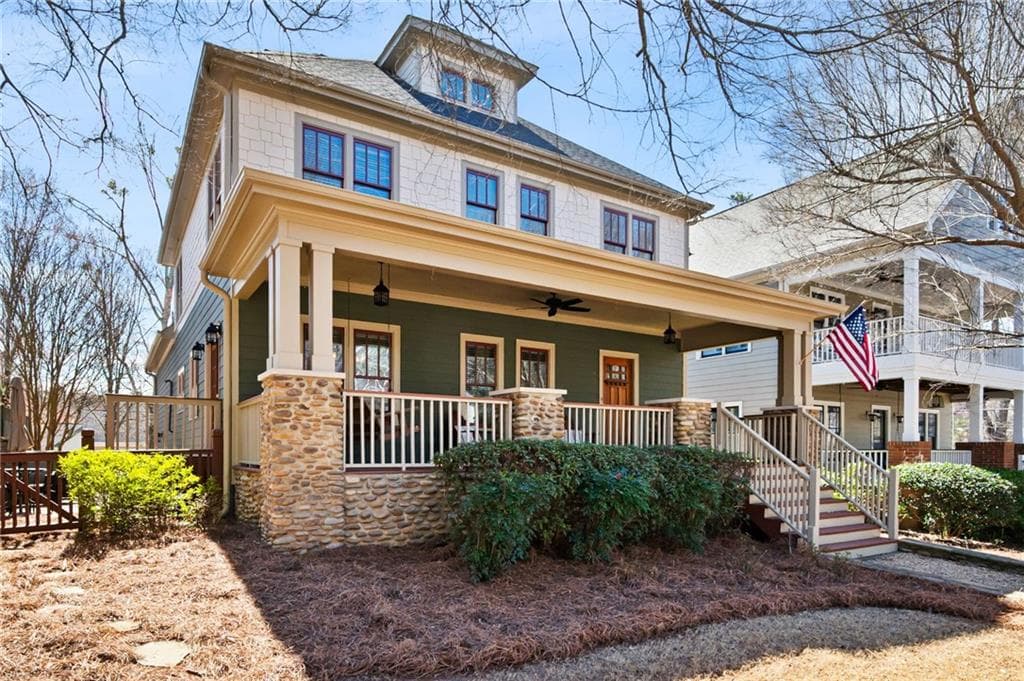 4 bedroom, 4 bathroom single family residence sold at 1564 SPRING Street, Smyrna, GA 30080