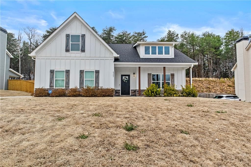 4 bedroom, 4 bathroom single family residence sold at 6385 Woodland Station Drive, Lula, GA 30554