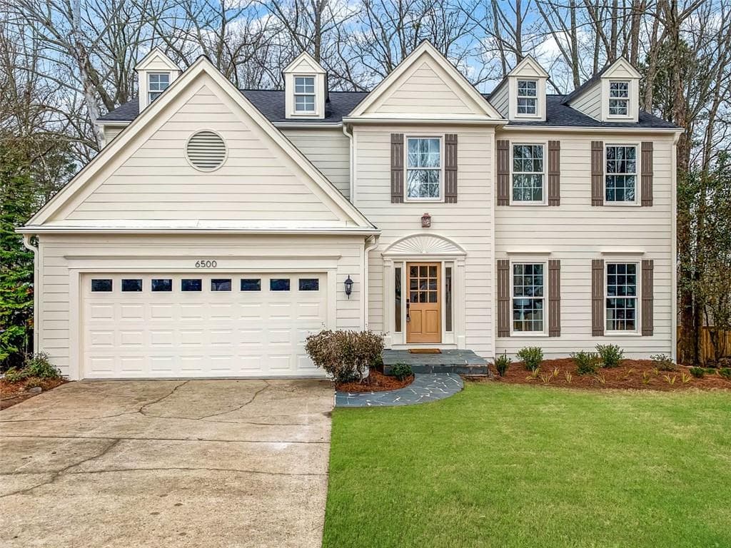 5 bedroom, 3 bathroom single family residence sold at 6500 Maid Marion Close, Alpharetta, GA 30005
