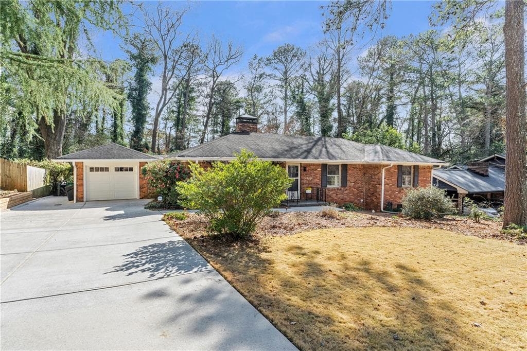 3 bedroom, 2 bathroom single family residence sold at 3551 Dial Drive, Stone Mountain, GA 30083