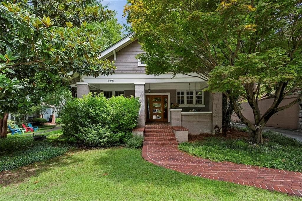 3 bedroom, 2 bathroom single family residence sold at 996 Blue Ridge Avenue, Atlanta, GA 30306