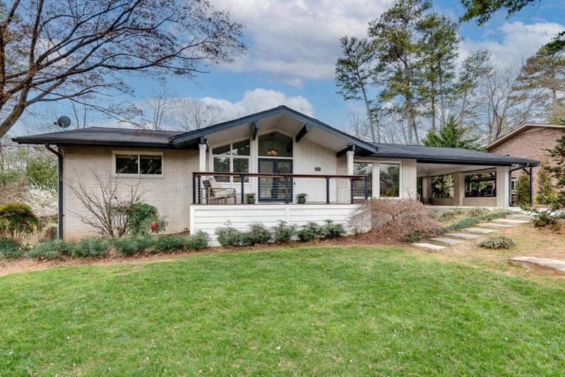 4 bedroom, 3 bathroom single family residence sold at 2680 Braithwood Road, Atlanta, GA 30345