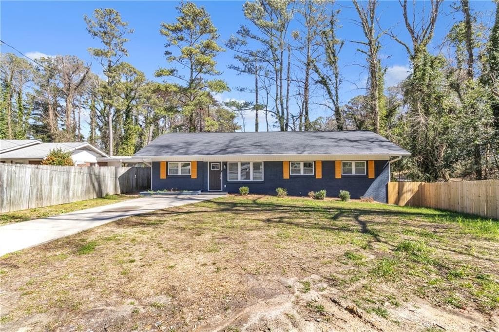 4 bedroom, 3 bathroom single family residence sold at 2256 Barge Road, Atlanta, GA 30331