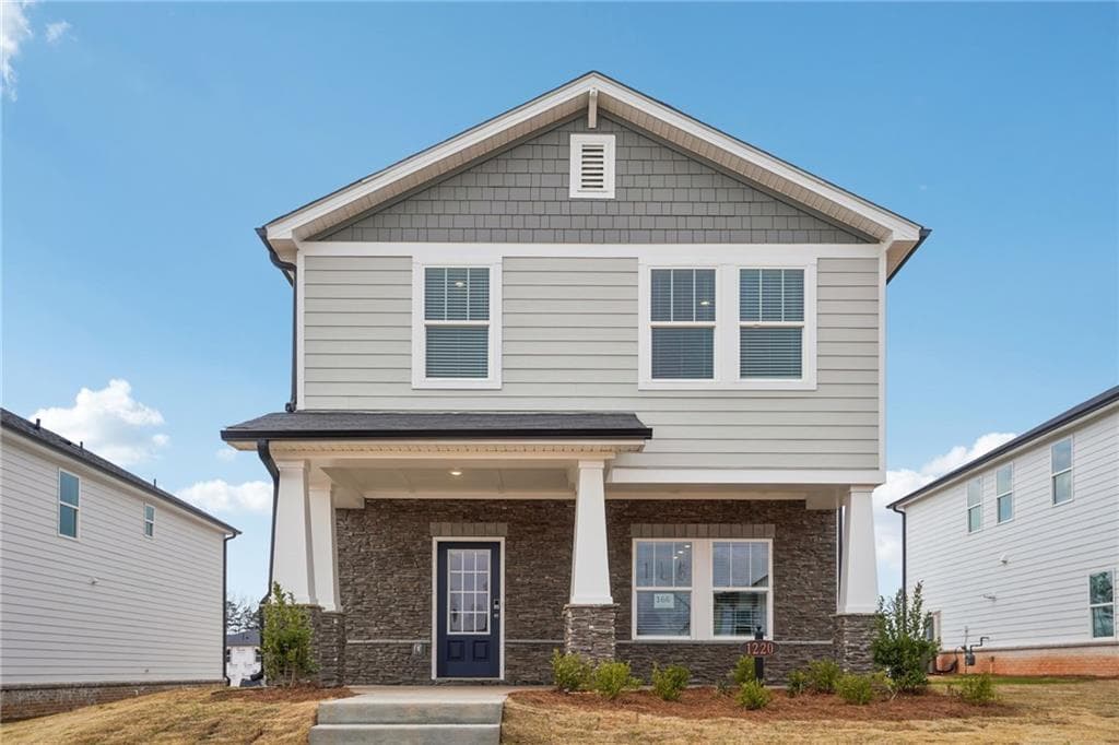 3 bedroom, 4 bathroom single family residence sold at 1220 Firefly Field Trace, Lawrenceville, GA 30045
