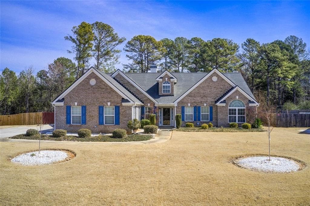 4 bedroom, 3 bathroom single family residence sold at 1832 Millstone Manor, Conyers, GA 30013