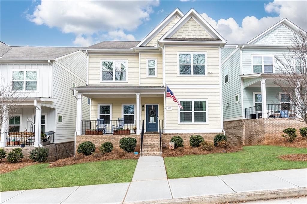 4 bedroom, 3 bathroom single family residence sold at 830 Corsiglia Farm, Marietta, GA 30060