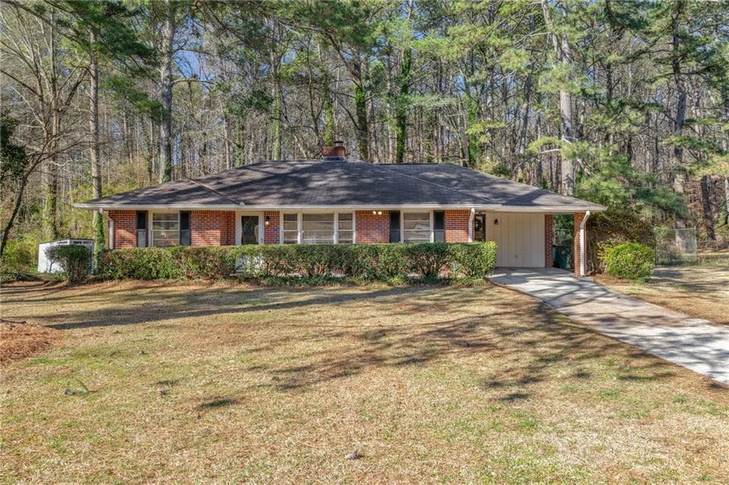 2 bedroom, 2 bathroom single family residence sold at 1672 Zemory Drive, Tucker, GA 30084