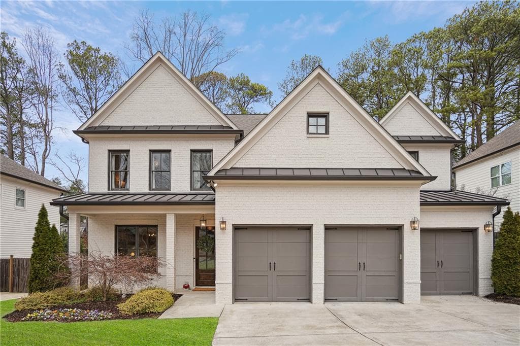 4 bedroom, 4 bathroom single family residence sold at 1884 Canmont Drive, Brookhaven, GA 30319