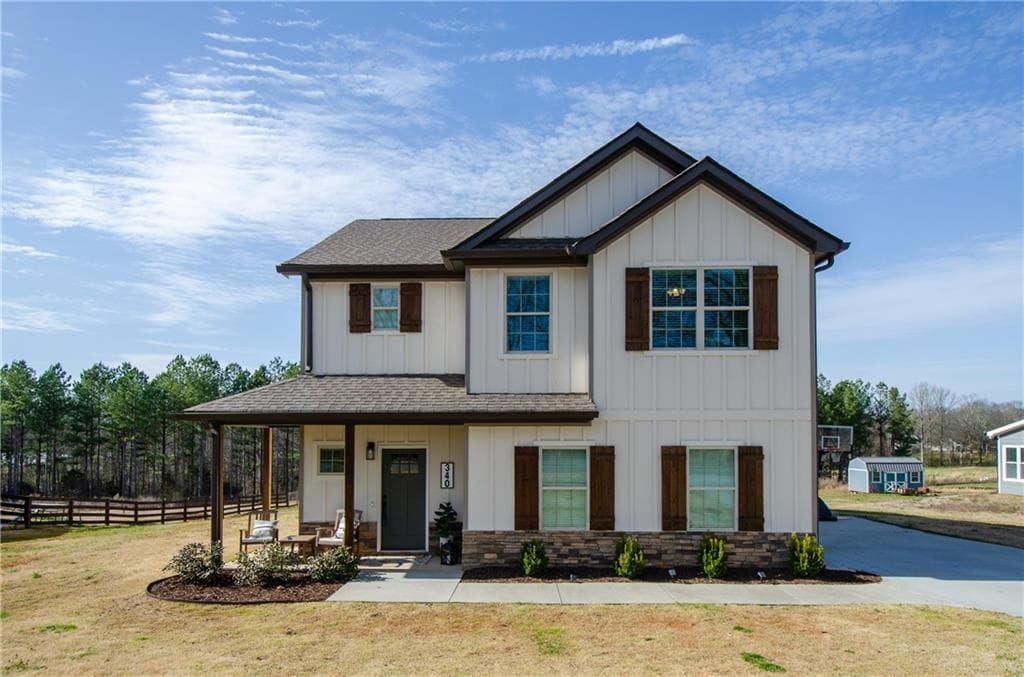 4 bedroom, 3 bathroom single family residence sold at 340 May Lane, Carnesville, GA 30521