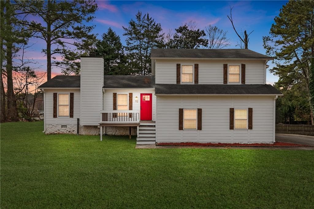 5 bedroom, 3 bathroom single family residence sold at 712 Berts Circle, Lilburn, GA 30047