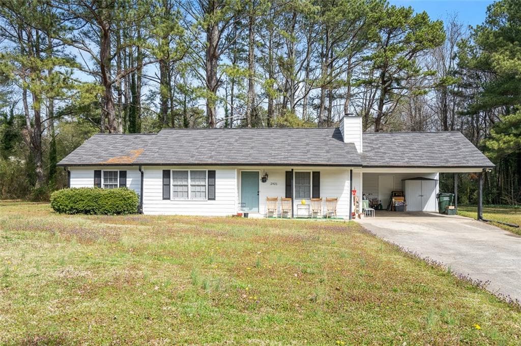3 bedroom, 2 bathroom single family residence sold at 2921 Oakwilde Court, Snellville, GA 30039