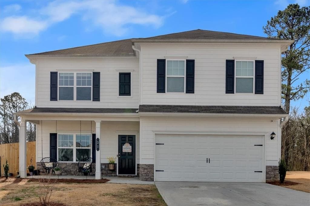 4 bedroom, 3 bathroom single family residence sold at 31 Thacker Trail, Adairsville, GA 30103