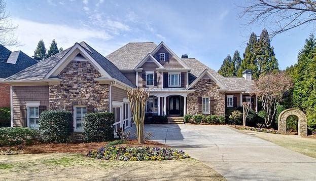 5 bedroom, 5 bathroom single family residence sold at 2813 Long Grove Court, Marietta, GA 30062