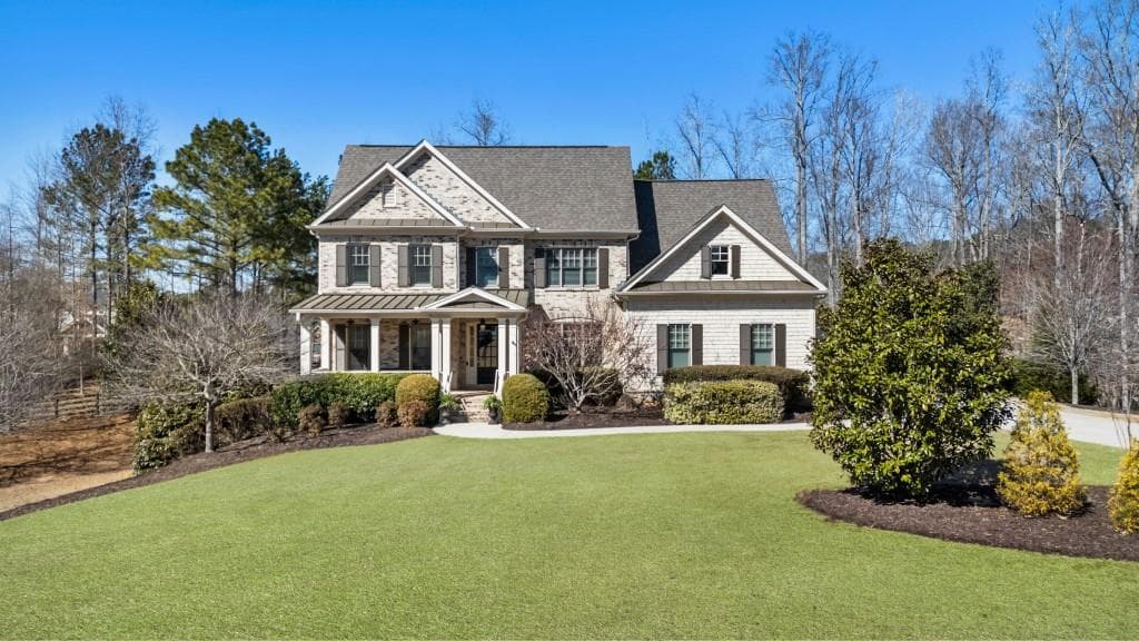 6 bedroom, 6 bathroom single family residence sold at 510 Cogdell Trail, Milton, GA 30004