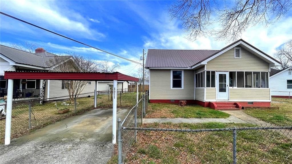 2 bedroom, 1 bathroom single family residence sold at 4011 3rd Avenue, Rockmart, GA 30153