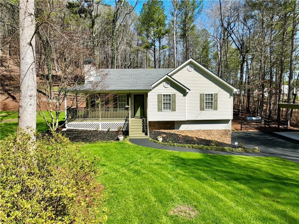 3 bedroom, 2 bathroom single family residence sold at 350 Debord Drive, Waleska, GA 30183