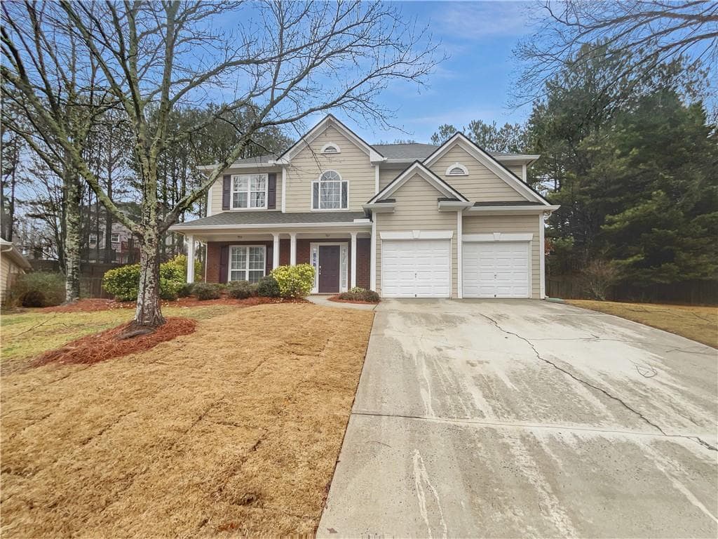 4 bedroom, 3 bathroom single family residence sold at 2208 Howell Farms Point, Acworth, GA 30101