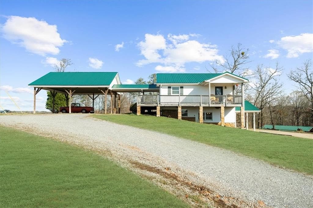 3 bedroom, 3 bathroom single family residence sold at 6617 Fincher Road, Waleska, GA 30183