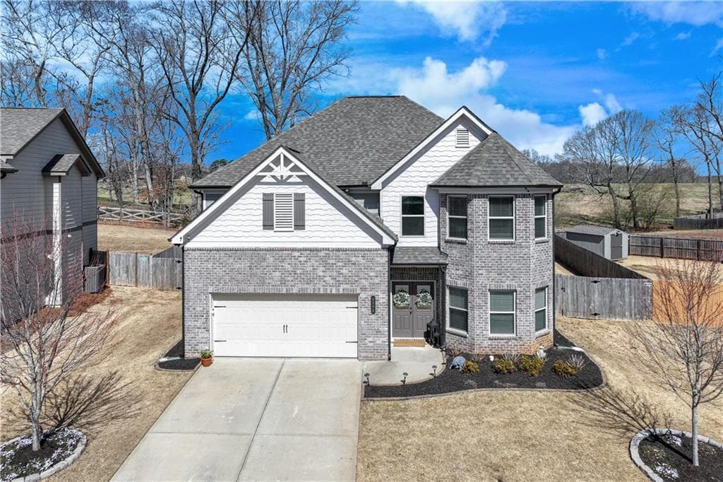 4 bedroom, 3 bathroom single family residence sold at 6008 FAIR WINDS Cove, Flowery Branch, GA 30542