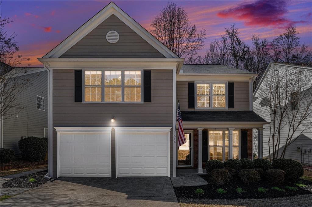 3 bedroom, 3 bathroom single family residence sold at 615 Arncliffe Court, Alpharetta, GA 30005