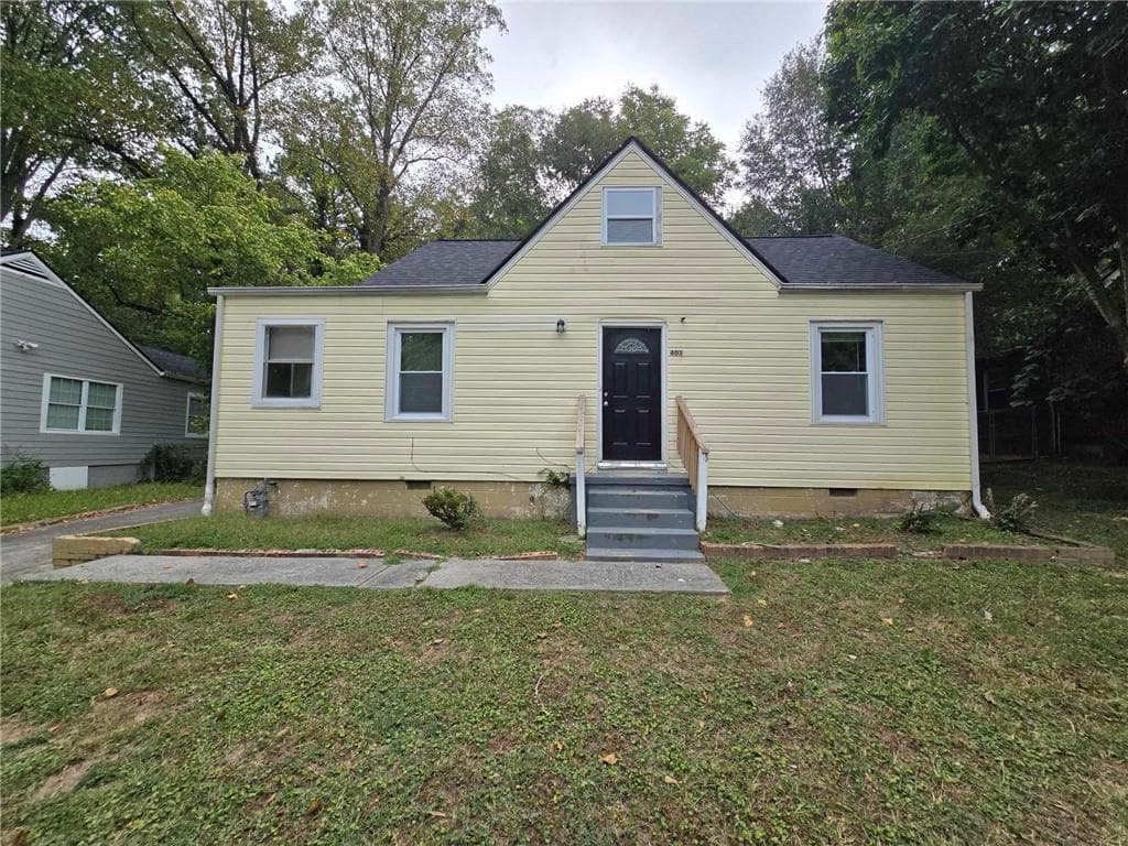 3 bedroom, 2 bathroom single family residence sold at 403 Forrest Ridge Drive, Atlanta, GA 30318