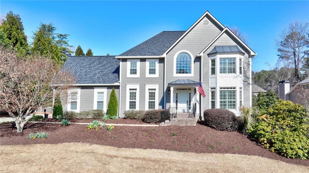 4 bedroom, 4 bathroom single family residence sold at 4569 Chatsworth Overlook, Roswell, GA 30075