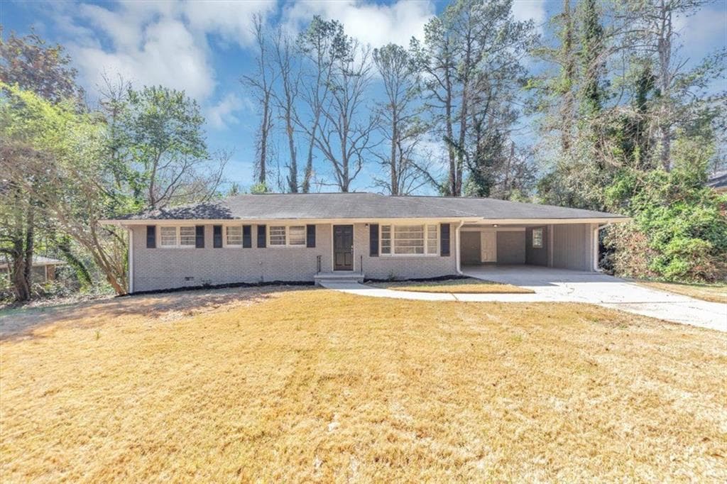 3 bedroom, 2 bathroom single family residence sold at 4281 WELBRON Drive, Decatur, GA 30035
