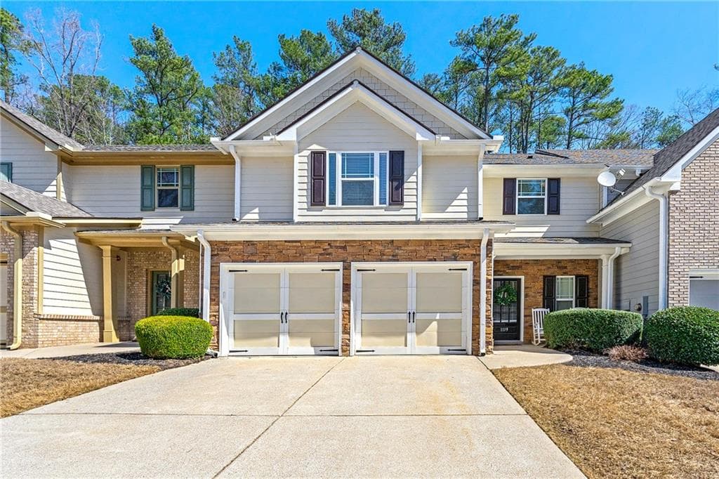 3 bedroom, 3 bathroom townhouse sold at 1119 Brownstone Drive, Marietta, GA 30008