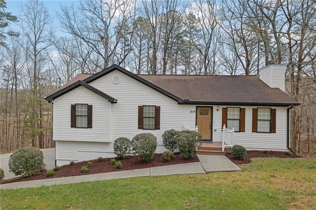 3 bedroom, 2 bathroom single family residence sold at 210 Fairview Cove, Ball Ground, GA 30107