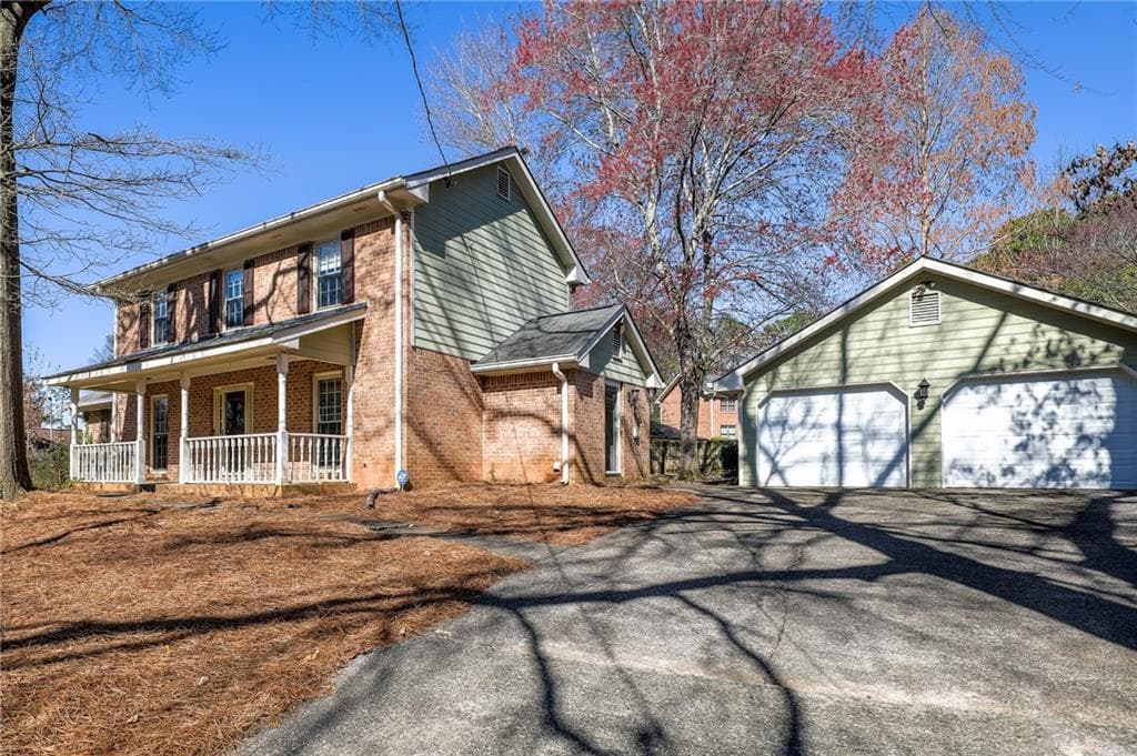 4 bedroom, 3 bathroom single family residence sold at 4210 Gladney Drive, Atlanta, GA 30340