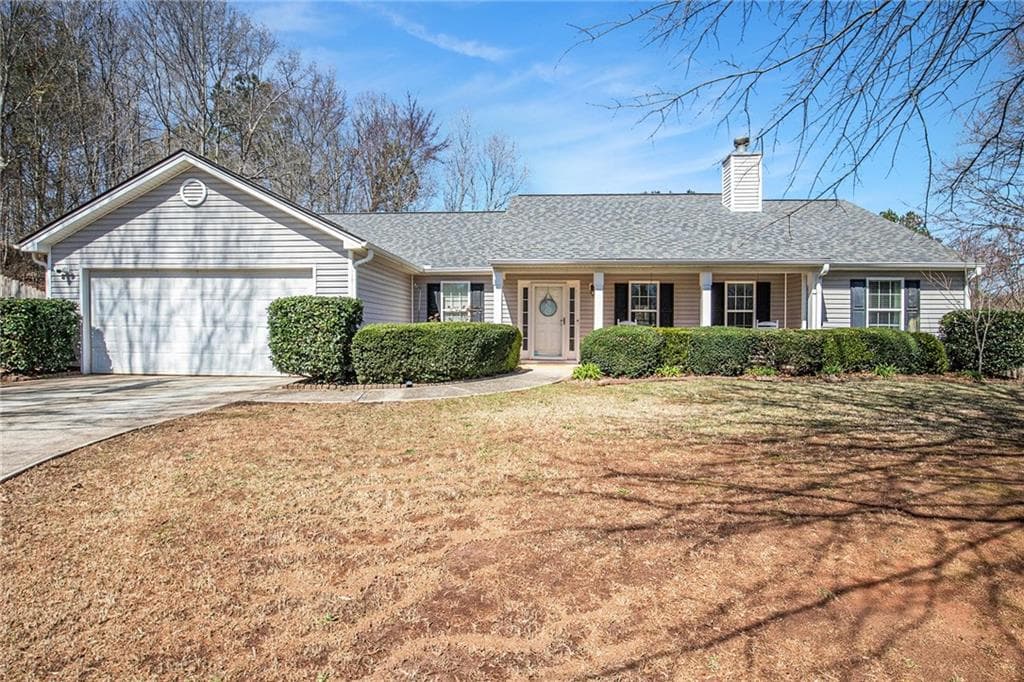 4 bedroom, 3 bathroom single family residence sold at 1414 Blanding Way, Winder, GA 30680