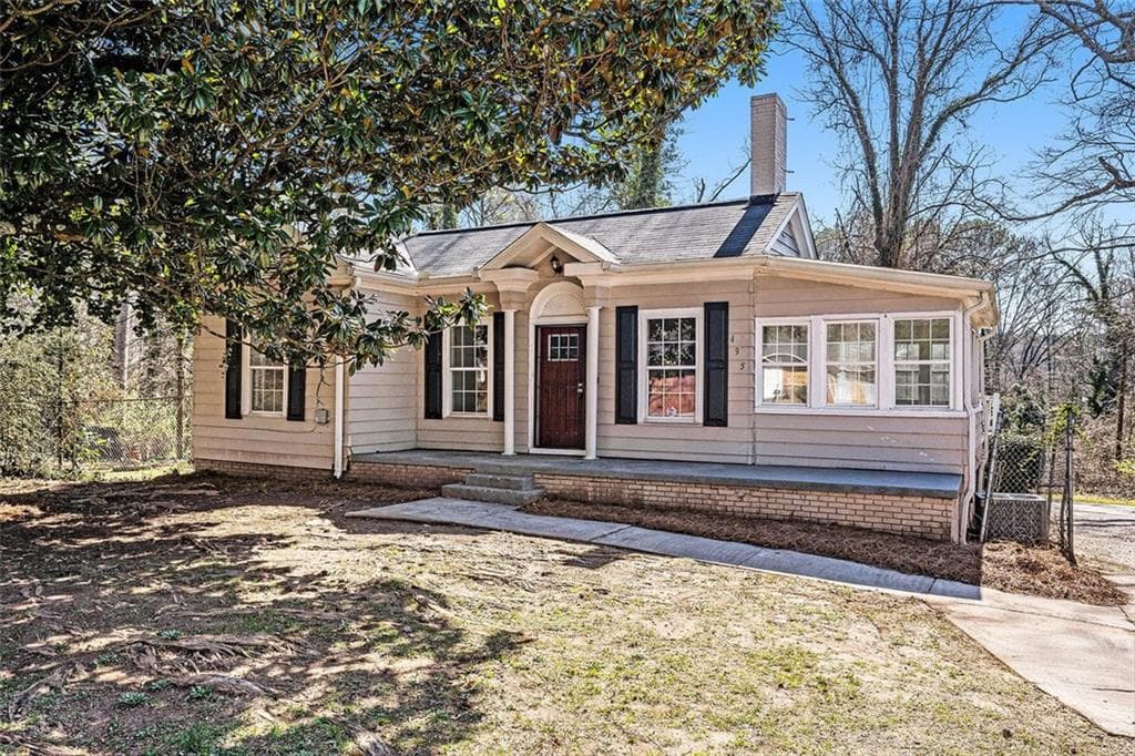 6 bedroom, 3 bathroom, 2,956 sq ft single family residence sold at 495 HUTCHENS Road, Atlanta, GA 30354