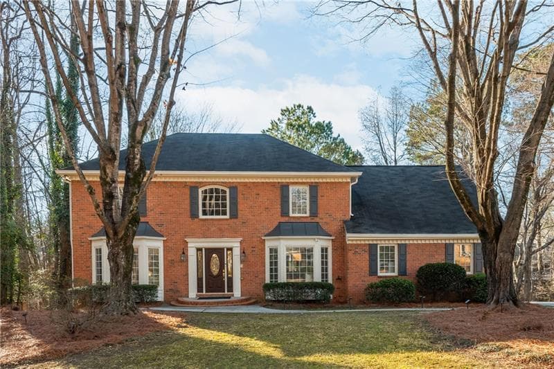 4 bedroom, 4 bathroom single family residence sold at 6255 Courtside Drive, Peachtree Corners, GA 30092