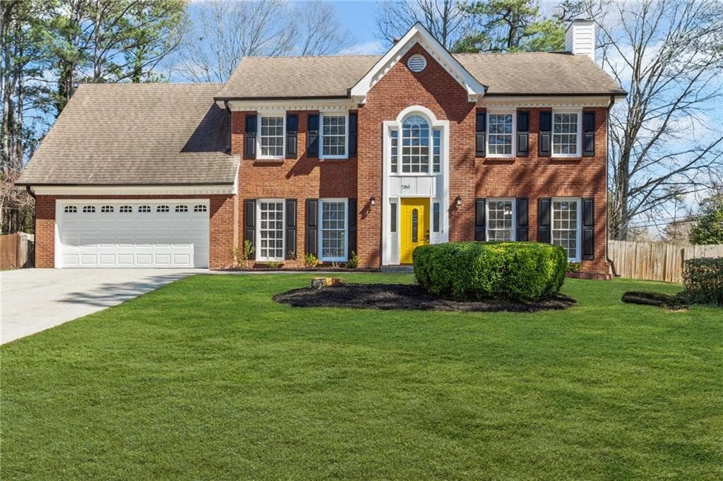 4 bedroom, 3 bathroom single family residence sold at 780 Hounds Ridge Court, Lawrenceville, GA 30043
