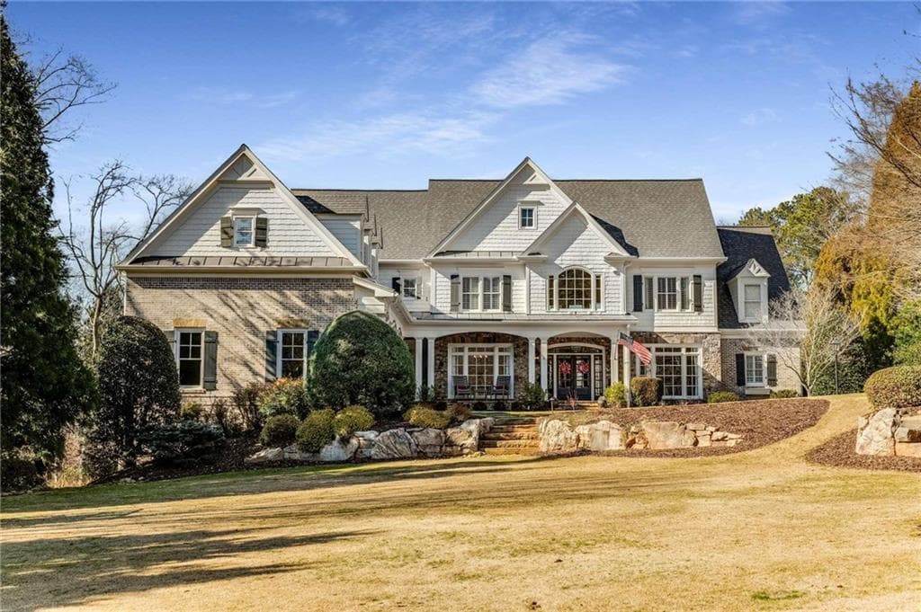 6 bedroom, 8 bathroom single family residence sold at 12710 Old Surrey Place, Roswell, GA 30075