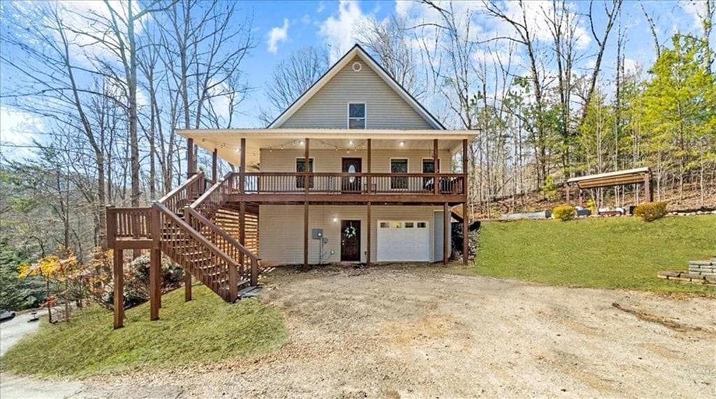 5 bedroom, 3 bathroom single family residence sold at 43 Myers Chance Road, Dahlonega, GA 30533