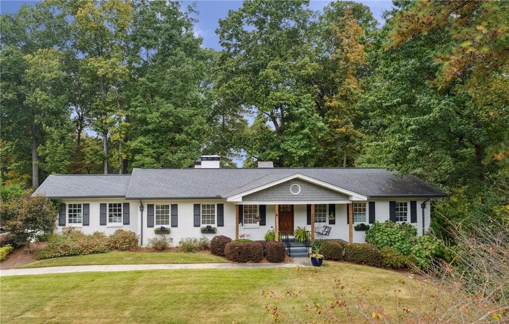 4 bedroom, 4 bathroom single family residence sold at 6710 River Springs Court, Atlanta, GA 30328