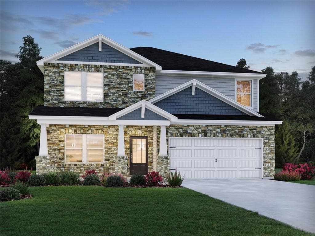 4 bedroom, 4 bathroom single family residence sold at 283 Ivey Township Drive, Dallas, GA 30132
