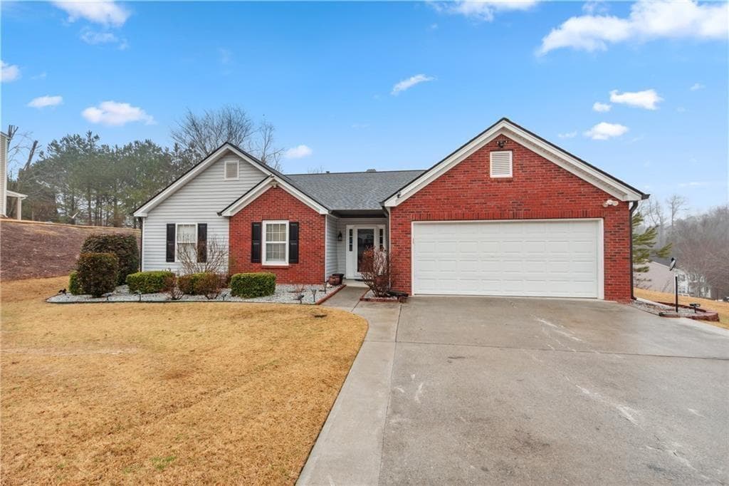 4 bedroom, 2 bathroom single family residence sold at 1760 Campbell Ives Drive, Lawrenceville, GA 30045