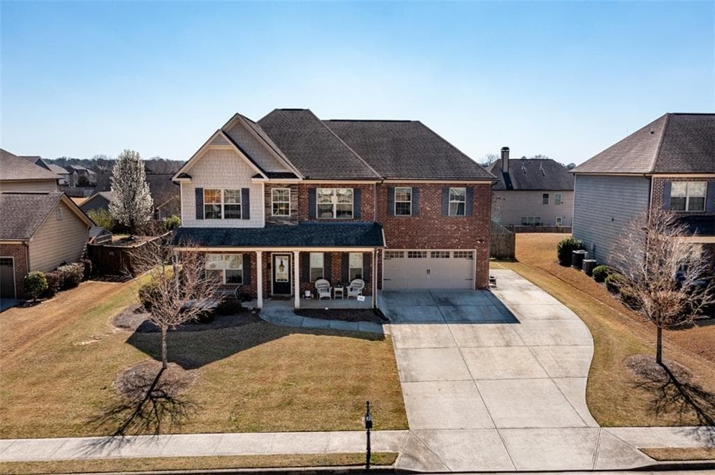 5 bedroom, 4 bathroom single family residence sold at 2401 Day Break Way, Dacula, GA 30019
