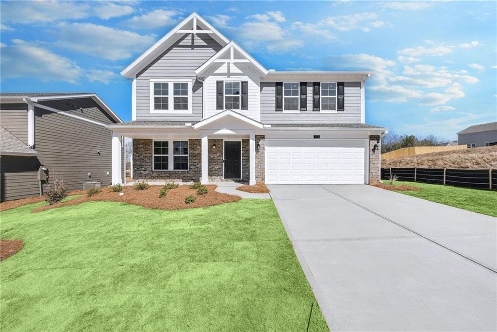 3 bedroom, 3 bathroom single family residence sold at 232 Sage Woods Way, Dallas, GA 30132