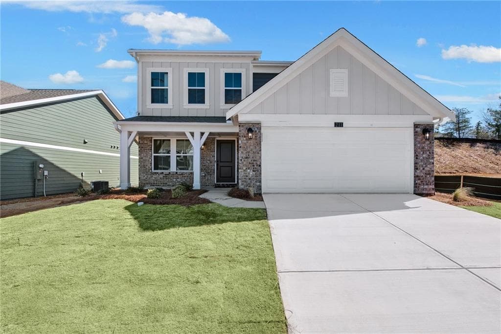 3 bedroom, 3 bathroom single family residence sold at 211 Sage Woods Way, Dallas, GA 30132