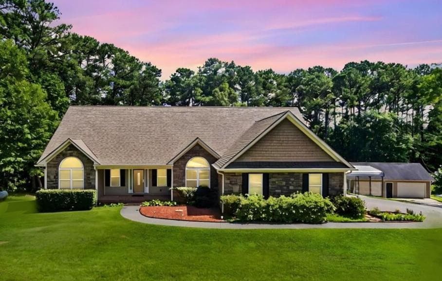 4 bedroom, 5 bathroom single family residence sold at 2517 N Hightower Trail, Conyers, GA 30012