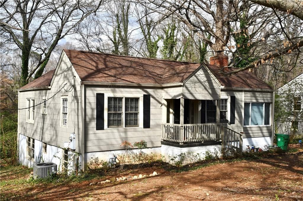 2 bedroom, 1 bathroom single family residence sold at 2642 Joyce Avenue, Decatur, GA 30032